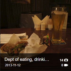 Dept of eating, drinking and munching